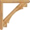 Ekena Millwork Merced Craftsman Rough Sawn Bracket, Western Red Cedar, 4"W x 42"D x 42"H BKT04X42X42MRC04RWR - alternate 2